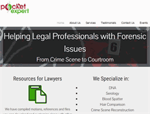 Tablet Screenshot of pocketexpert.net